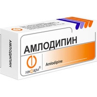 Препарат для лечения заболеваний сердечно-сосудистой системы Лекфарм Амлодипин, 10 мг, 60 табл.