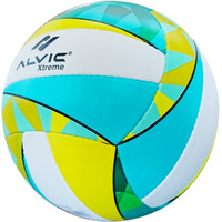 Волейбольный мяч Alvic Xtreme (5 размер, белый/желтый/бирюзовый)