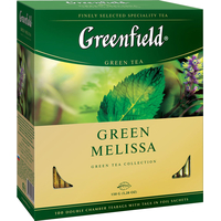 Зеленый чай Greenfield Green Melissa 100 шт