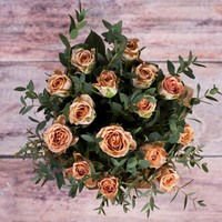 Цветы, букеты Bloom Букет «Капучино» (15 роз)