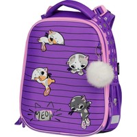 Школьный рюкзак Berlingo Kittens lilac RU07134L