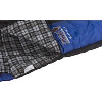 Спальный мешок Indiana Maxfort (левая молния, синий/черный)