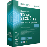 Антивирус Kaspersky Total Security Multi-Device (2 устройства, 1 год, ключ)
