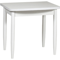 Кухонный стол Рамзес Ломберный 80x60 (белый текстурный, ноги конус)