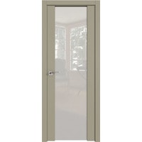 Межкомнатная дверь ProfilDoors 8U L 90x200 (шеллгрей/триплекс белый)