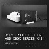 Внешний накопитель WD Black D10 Game Drive for Xbox 12TB WDBA5E0120HBK