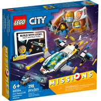 Конструктор LEGO City 60354 Космическая миссия для исследования Марса