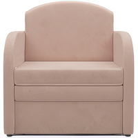 Кресло-кровать Мебель-АРС Малютка (микровельвет, кордрой бежевый)