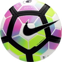 Футбольный мяч Nike Strike Premier League (5 размер, розовый/салатовый/черный)