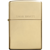 Зажигалка Zippo High Polish Solid Brass [254-000415]