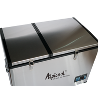 Компрессорный автохолодильник Alpicool BCD100 (с адаптером 220В)