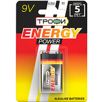 Батарейка Трофи Energy Power 6LR61-1BL 1шт