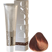 Крем-краска для волос Estel Professional De Luxe Silver 5/5 светлый красный шатен