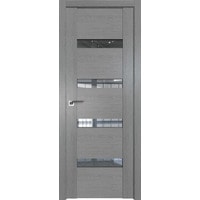 Межкомнатная дверь ProfilDoors 2.81XN L 50x200 (грувд серый, стекло прозрачное) в Борисове