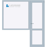Окно ПВХ Laoumann Universal 70 2070x2170 СП2