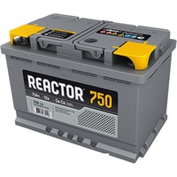 Автомобильный аккумулятор AKOM Reactor 6CT-75 (75 А/ч)