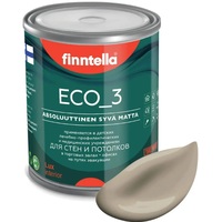 Краска Finntella Eco 3 Wash and Clean Taos F-08-1-1-LG151 0.9 л (бежевый хаки)