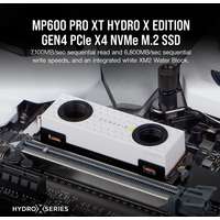 SSD Corsair MP600 Pro XT Hydro X Edition White 2TB CSSD-F2000GBMP600PHXTW