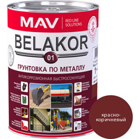 Алкидная грунтовка MAV Belakor 01 (1 л, красно-коричневый)