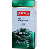 Зеленый чай Impra Green tea Orange Peko в банке 200г