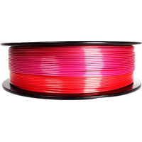 Пластик Gembird PLA Silk 1.75 мм 1000 г (красно-розовый)