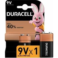 Батарейка DURACELL Basic 6LR61 1 шт
