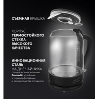 Электрический чайник Polaris PWK 1753CGL (черный)
