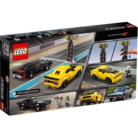Конструктор LEGO Speed Champions 75893 Dodge Challenger SRT и Dodge Charger R/T
