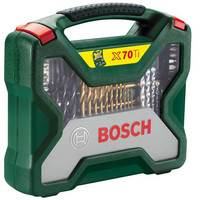 Набор оснастки для электроинструмента Bosch Titanium X-Line 2607019329 70 предметов
