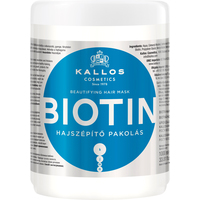 Маска Kallos Cosmetics KJMN для улучшения роста волос с биотином Biotin 1 л