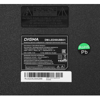 Телевизор Digma DM-LED50UBB31