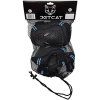 Комплект защиты JetCat Sport (черный/синий, XS)