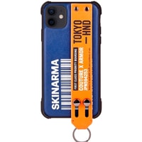 Чехол для телефона Skinarma Bando для iPhone 12/12 Pro (синий)