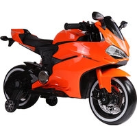 Электромотоцикл RiverToys A001AA (оранжевый)