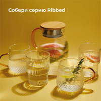 Заварочный чайник Makkua Ribbed Glassware RT1200 в Орше