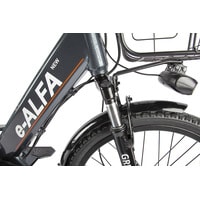 Электровелосипед Eltreco Green City E-Alfa New (голубой)
