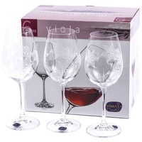 Набор бокалов для вина Bohemia Crystal Viola 40729/K0562/350