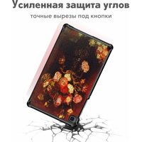 Чехол для планшета JFK Smart Case для Samsung Galaxy Tab A8 10.5 2021 (цветы Ван Гога)