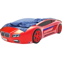 Кровать-машина КарлСон Roadster БМВ 162x80 (красный)