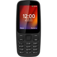 Кнопочный телефон Vertex D537 (черный)