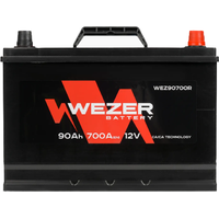 Автомобильный аккумулятор Wezer WEZ90700R (90 А·ч)