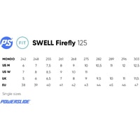 Роликовые коньки Powerslide Swell Firefly 125 510029 (р. 44)
