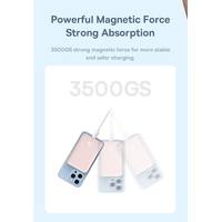 Внешний аккумулятор Baseus Magnetic Mini Wireless Fast Charge Power Bank 10000mAh 20W (розовый)