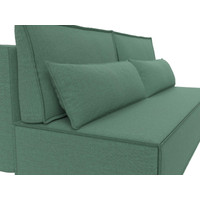 Диван Лига диванов Фабио Лайт 121550 (рогожка Амур, зеленый)