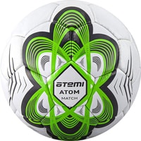 Футбольный мяч Atemi Atom PU (5 размер, зеленый)