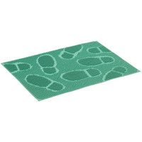 Придверный коврик SunStep Следы 40x60 31-053 (зеленый)