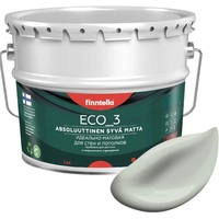 Краска Finntella Eco 3 Wash and Clean Kanarian F-08-1-9-LG100 9 л (св.-зеленый)