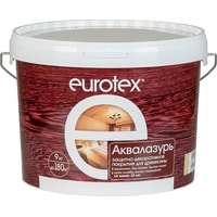 Лак Eurotex Аквалазурь (белый, 9 кг)