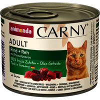 Консервированный корм для кошек Animonda Carny Adult с говядиной, олениной и клюквой 200 г