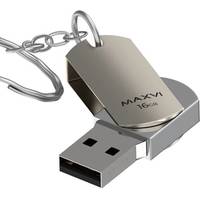 USB Flash Maxvi MR 16GB (серебристый)